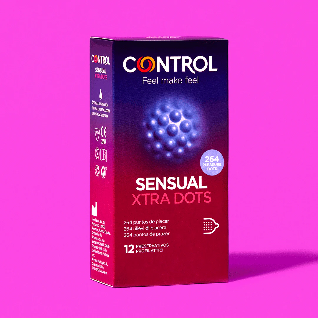 Control Preservativos Sensual Xtra Dots 12 - Image 3