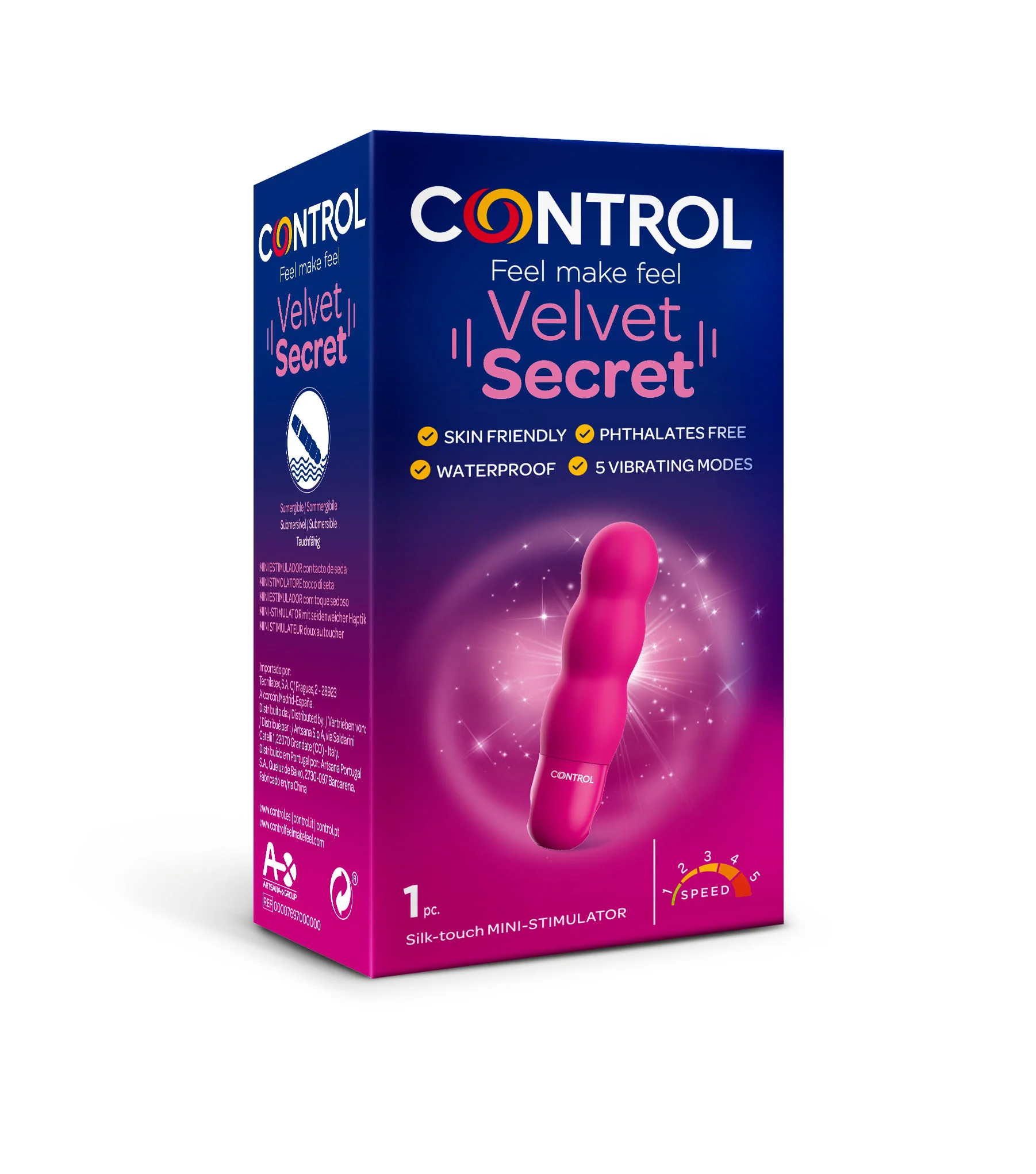 Control Velvet Secret - Miniestimulador - Image 5